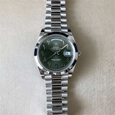 rolex datejust green arabic dial|rolex datejust arabic numerals.